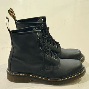 Dr Martens 1460 Black Leather Lace Up Boots sz 9
